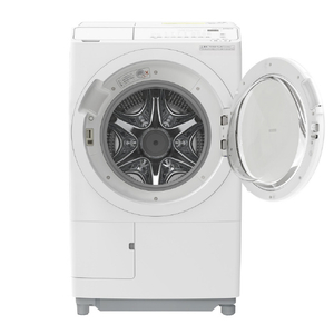 日立 【右開き】12．0kgドラム式洗濯乾燥機 ホワイト BD-SV120MR W-イメージ2
