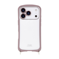 NATURAL　design iPhone17 Pro用 背面型ケース I．COLOR カカオ IP25-63P-ICSH05