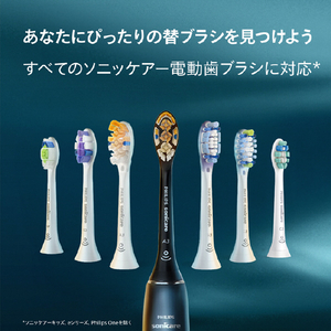 ソニッケア Wc ホワイトプラスコンパクト ブラシヘッド3本組 ホワイト HX6073/14-イメージ8