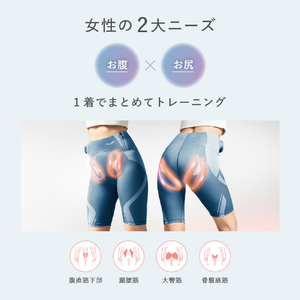 SIXPAD SIXPAD Core Hip LL /SIXPAD コア ヒップ アッシュブルー SS-BL-12D-LL-イメージ2