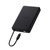 エレコム ケーブル一体型 半固体モバイルバッテリー(10000mAh/30W) ブラック DE-C84-10000BK-イメージ1