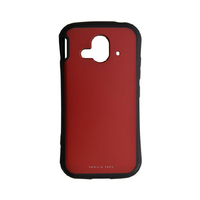ラスタバナナ らくらくスマートフォン(F-52B)用ハイブリッドケース VANILLA PACK レッド 6761F52BHB