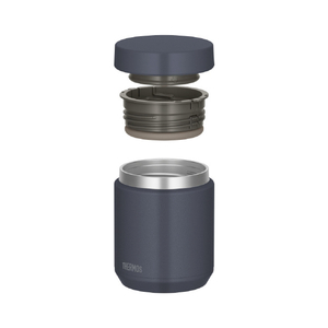 サーモス 真空断熱スープジャー 400ml ネイビーブラック JED-401NVBK-イメージ3