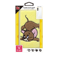 PGA iPhone 16用クリアフリップケース ジェリー PG-W24ACF02JER