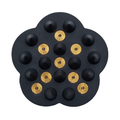 ＧＥＭＭＡＴＳＵ G-ZERO COIL MICROCURRENT PRO -the shampoo brush- ブラック GHA-G01