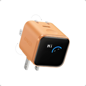 Anker Anker Nano Charger (45W, Display, スイングプラグ) オレンジ A121DNO1-イメージ1