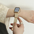 GAACAL Apple Watch Series 1-8/SE1-2/ULTRA(42/44/45/49mm)用マグネット式PUレザーバンド ブルーグレー W00186BGB-イメージ3