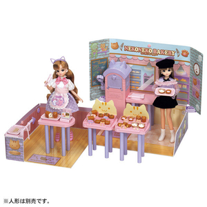 タカラトミー リカちゃん LF-13 ぽっぷなショップ ねこねこベーカリー LF13ﾎﾟﾂﾌﾟﾅｼﾖﾂﾌﾟﾈｺﾈｺﾍﾞ-ｶﾘ--イメージ1
