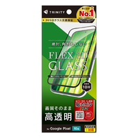 トリニティ Google Pixel 10a用[FLEX 3D] 高透明 複合フレームガラス ブラック TR-PX2610A-G3-CSCCBK