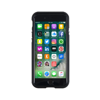 GAZE iPhone SE(第3世代)/SE(第2世代)/8/7用アルミニウムバンパー Razor Fit ブラック GZ9416I7