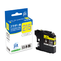 JIT ブラザー(brother) LC215Y対応 ジットリサイクルインクカートリッジ イエロー JIT-B215Y