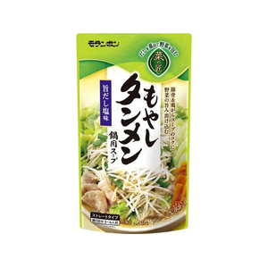 モランボン 菜の匠 もやしタンメン鍋用スープ 旨だし塩味 750g FCE076N-イメージ1