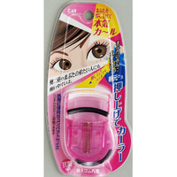 貝印 プッシュアップカーラー ピンク KQ0849ﾌﾟﾂｼﾕｱﾂﾌﾟｶ-ﾗ-PK