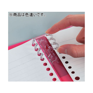 キングジム リングノート テフレーヌ A4 水色 F041386-9856TTEﾐｽ-イメージ2