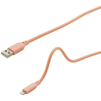 インプリンク マシュマロ Lightning/Type-Aケーブル 1．0m ピンク IUSSAL100PK