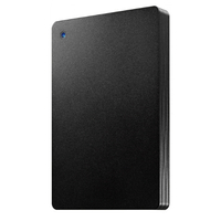 I・Oデータ USB 5Gbps(USB 3．2 Gen1)対応 ポータブルハードディスク 1TB ブラック HDPH-UTV1K