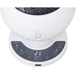 YAMAZEN DCモーター搭載リモコン付サーキュレーター e angle select ホワイト EPDC-15E5-W-イメージ3