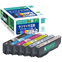 エコリカ リサイクルインクカートリッジ 6色パック ECI-ESAT-6P