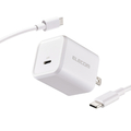 エレコム USB Power Delivery 45W AC充電器(C-Cケーブル付属/1．5m) ホワイト MPA-AC12345WH