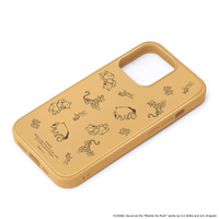 PGA iPhone 13 Pro用MagSafe対応 抗菌ハイブリッドケース くまのプーさん PG-DMGPT21N03POO