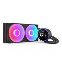 NZXT 簡易水冷CPUクーラー 140mm シングルフレームファン採用 KRAKEN Elite (2024)  F280 RGB CORE ブラック RL-KR28E-B2