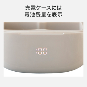 ニトリ オープンイヤーワイヤレスイヤホン e angle select モカ ｵｰﾌﾟﾝｲﾔｰｲﾔﾎﾝBTE-OWS01MO-イメージ4