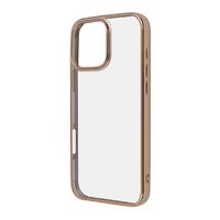 レイアウト iPhone 16 Pro Max用Like standard 衝撃吸収 バンパー メタリック ハイブリッドケース ピンクゴールド RT-P49CC16/PGM