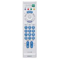 SONY 地デジテレビ専用リモコン ブルー RM-PZ110DL