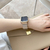 GAACAL Apple Watch Series 1-8/SE1-2/ULTRA(42/44/45/49mm)用マグネット式PUレザーバンド ベージュ W00186BJB-イメージ3
