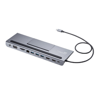 サンワサプライ USB Type-Cドッキングステーション(HDMI/VGA対応) USB-CVDK8