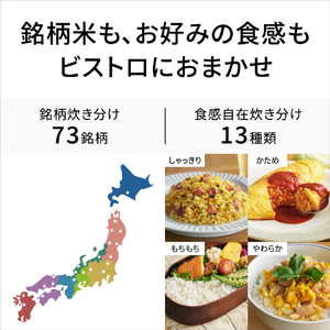 パナソニック 可変圧力IHジャー炊飯器(1升) Bistro ライトグレージュ SR-X918E-H-イメージ12
