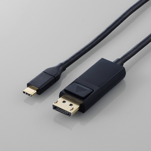 エレコム USB Type-C(TM) - DisplayPort(TM)変換ケーブル(2.0m) ブラック CAC-CDP20BK2-イメージ2