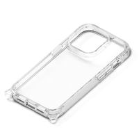 PGA iPhone 15 Pro用クリアタフケース クリア PG-23BPT04CL