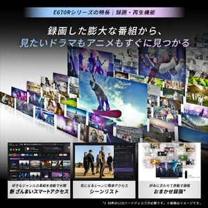 TVS REGZA 75V型4Kチューナー内蔵4K対応液晶テレビ REGZA 75E670R-イメージ8