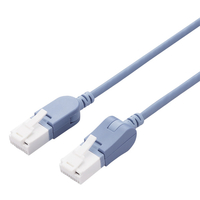 エレコム スイングコネクターLANケーブル(Cat6A準拠)3．0m ブルー LD-GPATWV/BU30