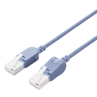 エレコム スイングコネクターLANケーブル(Cat6A準拠)5．0m ブルー LD-GPATWV/BU50