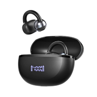HAYLOU Airfree イヤーカフ型完全ワイヤレスイヤフォン ブラック HL-AFBK