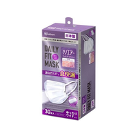 アイリスオーヤマ DAILYFITMASK ナノエアーフィルタープラス ユッタリワイド 30枚 FCJ403K-PN-NEX30LL