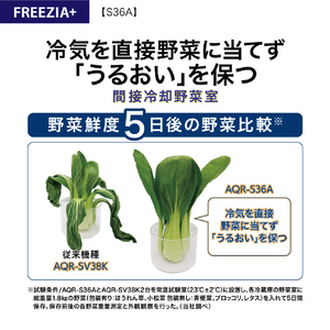 AQUA 【右開き】362L 4ドア冷凍冷蔵庫 フリージア・プラス ブライトダークシルバー AQR-S36A(DS)-イメージ14