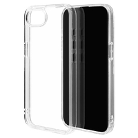 ラスタバナナ iphone17e/16e用 rhinox ﾊｲﾌﾞﾘｯﾄﾞｹｰｽ tpu×ｱｸﾘﾙ クリア 8639IP5EHACL