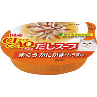 いなば CIAO このままだしスープ まぐろかにかま・しらす入り 60g F870878-NC-52