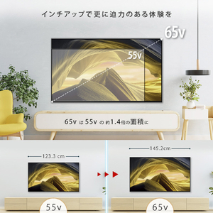 SONY 55V型4Kチューナー内蔵4K対応液晶テレビ BRAVIA KJ-55X81L-イメージ7