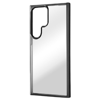 レイアウト Galaxy S23 Ultra用TPUソフトケース META Frame ブラック RT-GS23UHT2/BM