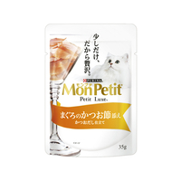 ネスレピュリナペットケア モンプチ プチリュクスパウチ まぐろのかつお節添え かつおだし仕立て35g F870902