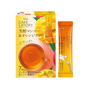 味の素ＡＧＦ ブレンディ カフェラトリー スティック 芳醇マンゴー&オレンジティー 7本 FC473TG-26817-イメージ1
