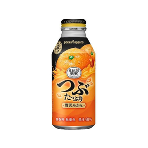 ポッカサッポロ つぶたっぷり贅沢みかん 400g F795179-イメージ1