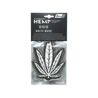 ニューアークス HEMP エアーフレッシュナー ホワイトムスク 3枚 FCB2470-NAX052001