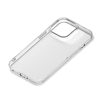 PGA iPhone 15 Pro用ソフトケース クリア PG-23BTP01CL