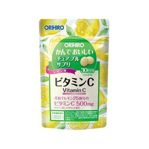 オリヒロ かんでおいしい チュアブルサプリ ビタミンC 60g FC559TC-イメージ1