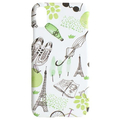 Happymori iPhone XS Max用ケース French Cafe Bar グリーン HM14488I65
